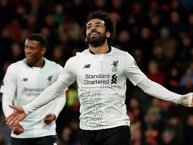 Liverpool trở lại top 4 với trận đại thắng Bournemouth
