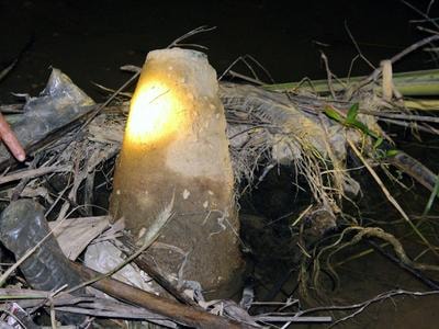 Ngư dân ở Nghệ An đi đánh cá 'vớ' phải bom từ trường