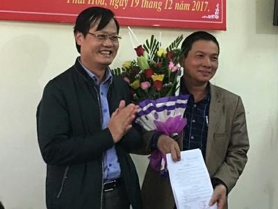 Bổ nhiệm Trạm trưởng Trạm khuyến nông thị xã Thái Hòa