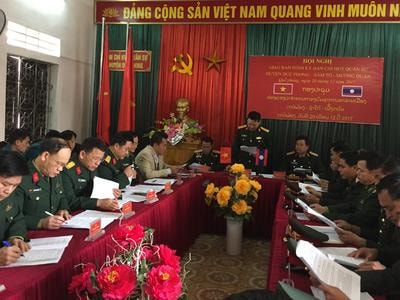 Tăng cường hợp tác, bảo vệ đường biên 2 nước Việt - Lào