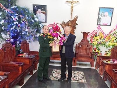 Các đơn vị, địa phương chúc mừng bà con giáo dân nhân dịp Giáng sinh 2017