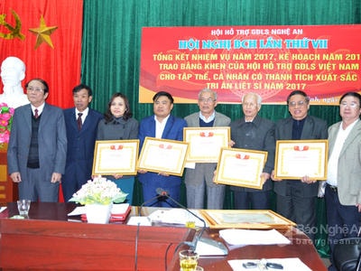 Nghệ An: Hơn 12 tỷ đồng hỗ trợ thân nhân gia đình liệt sỹ