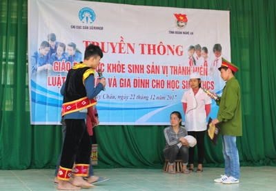 Hơn 400 học sinh vùng cao được tuyên truyền về sức khỏe sinh sản