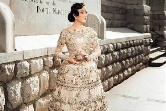 8 bộ váy lộng lẫy nhất năm 2017 của Lý Nhã Kỳ