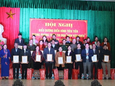 173 điển hình dân vận khéo ở huyện miền núi được biểu dương