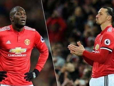 Lukaku và Ibrahimovic không thể đá cặp ở Man Utd
