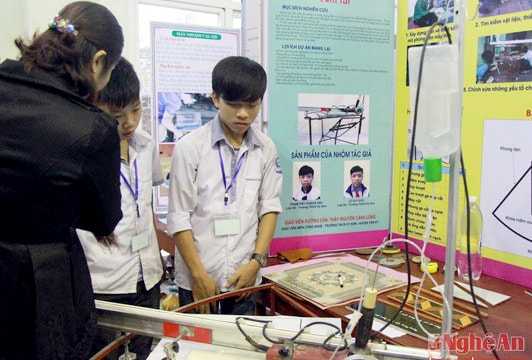 241 dự án tham dự cuộc thi Khoa học kỹ thuật học sinh trung học
