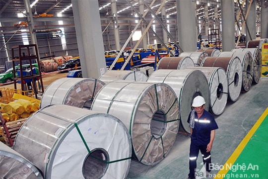 Nghệ An: Thu thuế xuất nhập khẩu tăng 50%