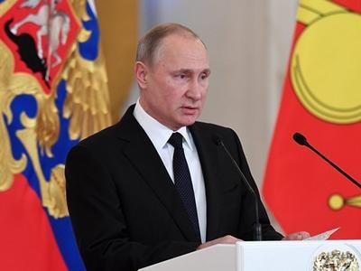 Ông Putin tặng phần thưởng nhà nước cho quân nhân chiến đấu ở Syria