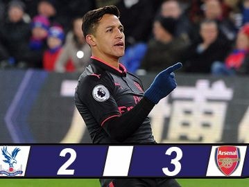 Sanchez lập cú đúp, Arsenal thắng trong ngày Wenger lập kỷ lục