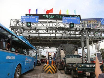 Giảm giá vé qua 55 trạm BOT một số loại xe?