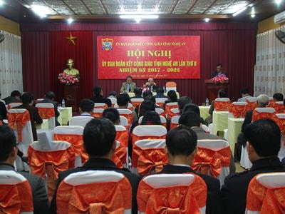 Đẩy mạnh phong trào thi đua yêu nước trong cộng đồng giáo dân