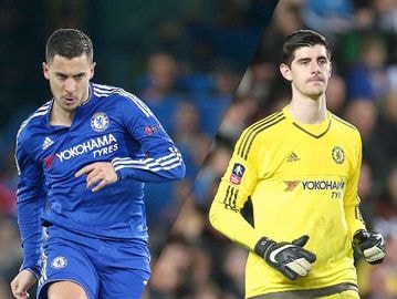 Từ chối gia hạn với Chelsea, Hazard & Courtois cùng đợi Real