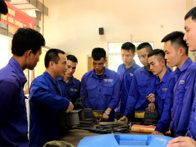 Ngôi trường của tình hữu nghị Việt Nam - Hàn Quốc