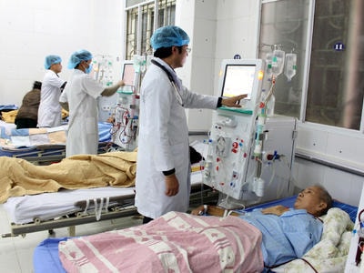 Bệnh viện Nội tiết Nghệ An đưa vào hoạt động Đơn vị Thận nhân tạo