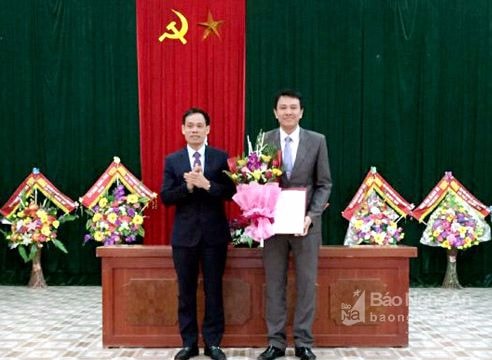Phường Quang Tiến, thị xã Thái Hòa có tân Phó Bí thư Đảng ủy