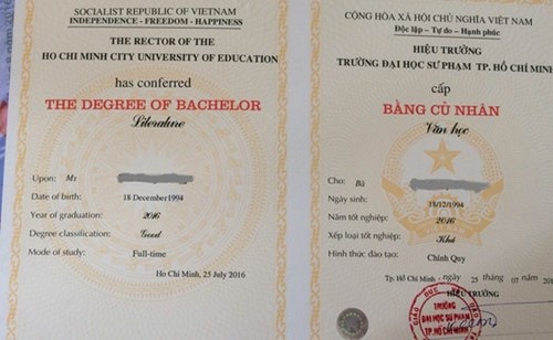 Bộ Giáo dục giải thích về văn bằng hệ tập trung và không tập trung?