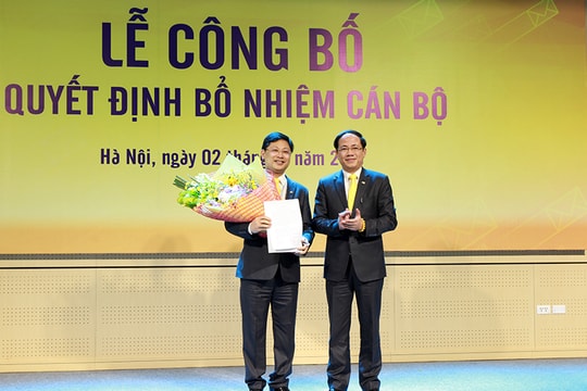 Nguyên Giám đốc Bưu điện Nghệ An được bổ nhiệm Tổng GĐ Tổng công ty Bưu điện Việt Nam