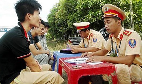 Năm 2017, Nghệ An xử phạt hơn 110.000 trường hợp vi phạm luật giao thông
