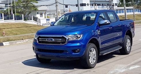Ford Ranger 2018 với diện mạo mới xuất hiện ở Thái Lan