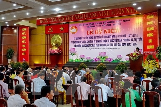 Chỉ thị của Ban Bí thư Trung ương Đảng về lãnh đạo Đại hội MTTQ các cấp