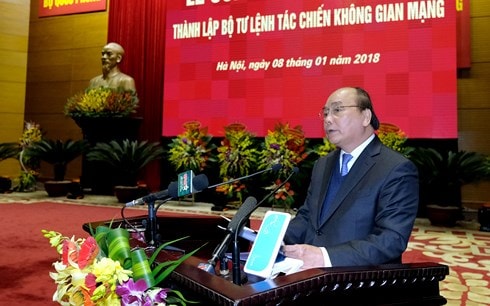 Thủ tướng giao nhiệm vụ cho lực lượng tác chiến không gian mạng