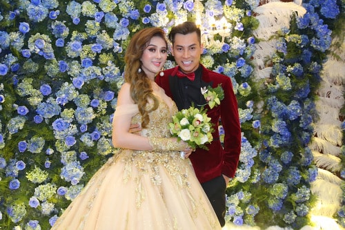 Dàn sao dự tiệc cưới ca sĩ Lâm Khánh Chi tại TP HCM