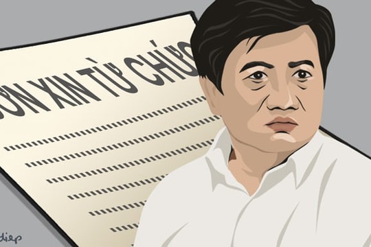 Có bao nhiêu cán bộ đã từ chức và xin nghỉ việc?