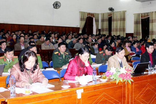 Tương Dương quán triệt Nghị quyết Trung ương 6 (khóa XII)