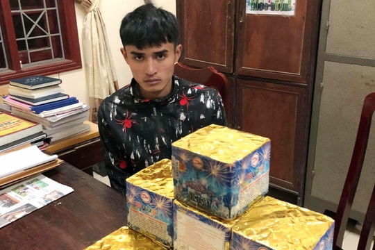 Cầm 5 triệu đồng ra Bắc Giang mua 15kg pháo về bán 