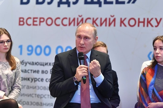 Putin nói về âm mưu của Hoa Kỳ can thiệp vào công việc nội bộ của các nước khác