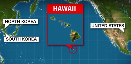 Khoảnh khắc hoảng loạn của người Hawaii vì báo động tên lửa giả