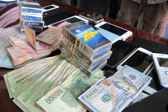 Điểm mặt 5 vụ đánh bạc lớn ở Nghệ An năm 2017