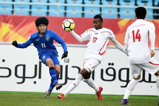 Thua đậm Palestine, U23 Thái Lan cúi đầu rời VCK U23 châu Á