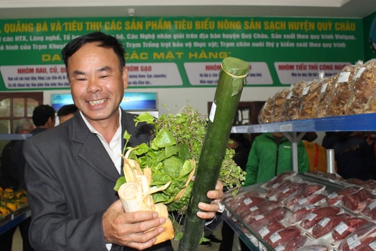 Quỳ Châu ra mắt cửa hàng nông sản sạch