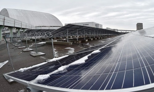 Nhà máy điện Mặt Trời tại nấm mồ hạt nhân Chernobyl