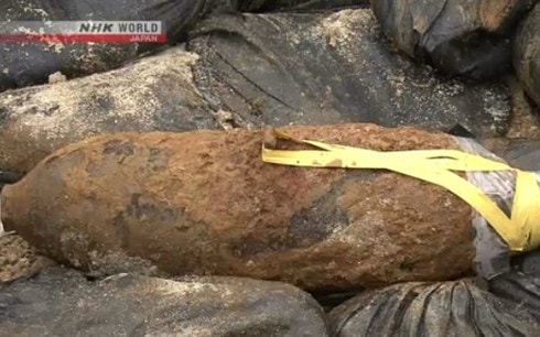 Sơ tán 2.500 người để gỡ bom từ Thế chiến 2 ở Nhật Bản