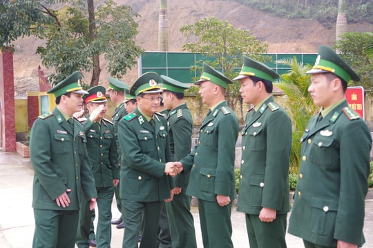 Ban Chỉ đạo 1389 Bộ Quốc phòng kiểm tra một số đơn vị trên địa bàn Nghệ An