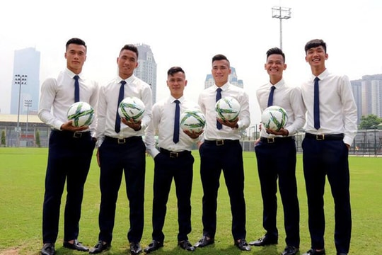 Phong cách chuẩn “soái ca” của các cầu thủ U23 Việt Nam