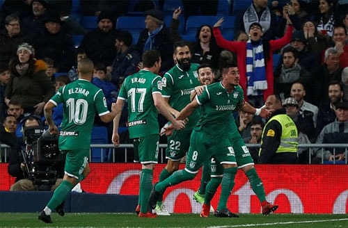 Leganes loại Real khỏi Cup Nhà vua tại Bernabeu
