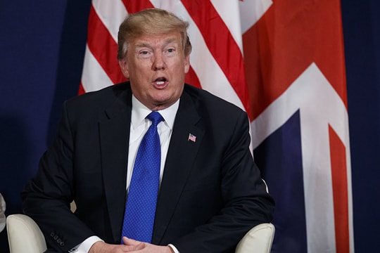 Tổng thống Mỹ Donald Trump hứa sẽ bảo vệ Vương quốc Anh nếu cần thiết