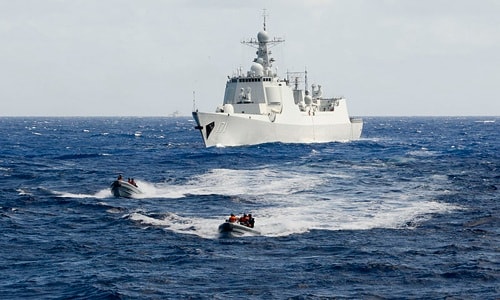 Mỹ cùng Trung Quốc tập trận hải quân quy mô lớn nhất thế giới?