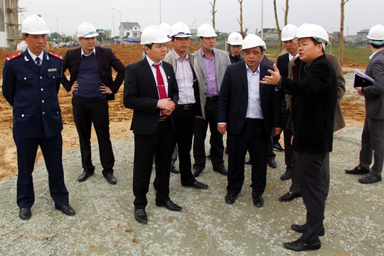 Tăng ca, rút ngắn thời gian nghỉ Tết, đẩy nhanh tiến độ Bến xe Bắc Vinh 