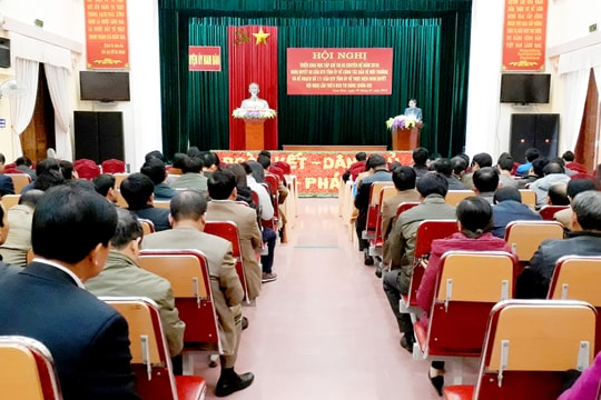 Các huyện Nam Đàn, Quỳnh Lưu học tập chuyên đề về tư tưởng, đạo đức, tác phong Hồ Chí Minh