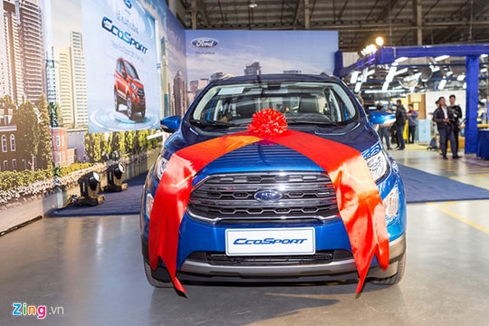Ford EcoSport mới ra mắt tại Việt Nam, chưa có giá bán