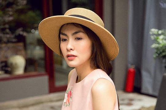 Gợi ý chọn váy thêu hợp mốt diện Tết đẹp như ngọc nữ Hà Tăng