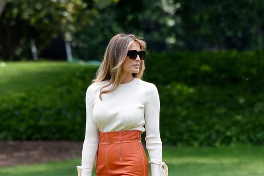 Dấu ấn thời trang sau một năm là đệ nhất phu nhân Mỹ của Melania Trump