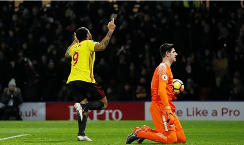 Video clip bàn thắng trận Watford 4-1 Chelsea: Conte lâm nguy