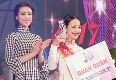 Hoa hậu Mỹ Linh tiếp tục làm đại sứ Lễ hội Áo dài 2018