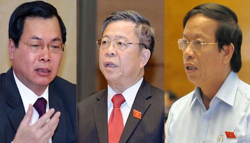 Điểm danh những cựu lãnh đạo bị cách chức trong hai năm